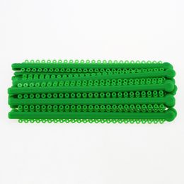 1000Pcs/Pack NEW Long Type Dental Orthodontic Ligature Ties Elastic Rubber Bands Grass Green Color