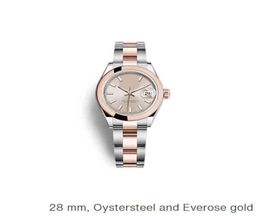 Luxury Woman Watch Aaa Brand Datejust 28mm Waterproof Automatic Mechanical Wrist Rose Gold Relogio Feminino2018822