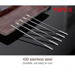 Forks 1/2PCS Sturdy Clean The Needle Stainless Steel Gourmet Tools Convenient Seafood Not Easy To Rust Tick