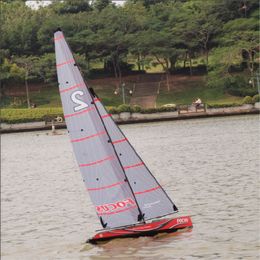 RC Boat Sailing Model 8812 FOCUS Pure Wind Racing Big Ship 4-channel Remote Control Sailing Model