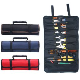 Kitchen Chef Knife Bag Roll Bag Carry Case Bag Kitchen Cooking Portable Durable Storage Pockets Oxford Tools Storage Roll Bag