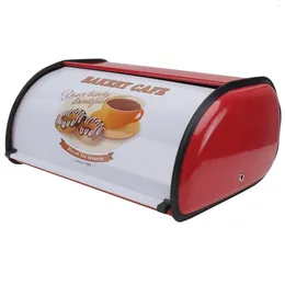 Plates Bread Box Kitchen Organiser Keeper Container Case Home Bin Bins Cake Containers