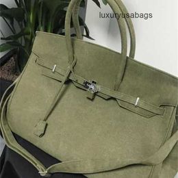 Designer Handbags Fashion 50cm Totes Bags Canvas 45cm/50cm French Army Green And Black Non Readymade Unisex Designer Handb WN-9WB1