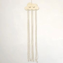 Wood Cloud Hairpin Storage Organizer DIY Solid Cloud Model Jewelry Hairpin Bow Storage Racks Tools Bedroom Ornaments