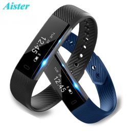 Watches ID115 Smart Watch Color Screen Blood Pressure Heart Rate Monitor Remote Camera IP67 Waterproof Bluetooth Sports Watch