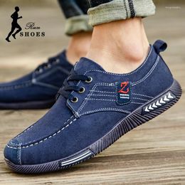 Casual Shoes Leisure 2024 Men Summer Canvas Soft Sole Breathable No-lace Flat Man Loafers Black