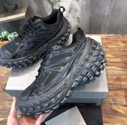 Summer Designer Shoes Defender Sneakers 22 Women Men Tyre Shoes Rubber Dad Chunky Sneaker Casual Fashion Mesh and Nylon Shoe Size Extreme Tyre Tread Sole gewd her