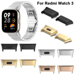 2Pcs New Smart 20MM Watchband Wristband Metal Strap Adapter Connector For Redmi Watch 3