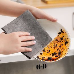 Thickened Magic Cleaning Cloth Microfiber Surface Instant Polishing Household Cleaning Cloth For Glass Windows Mirrors Car