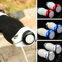 1 Pair Safety Cycling Bike Turn Signal Handle Bar End Plug LED Red Light Lamp Magnetic Handle Light XR-Hot