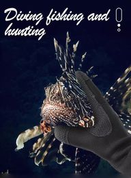 5MM Kevlar Diving Gloves Cut Resistant for Snorkelling Underwater Hunting Non-slip Spearfishing Equipment Neoprene Diving Gloves