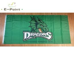 MiLB Dayton Dragons Flag 35ft 90cm150cm Polyester Banner decoration flying home garden Festive gifts8835546