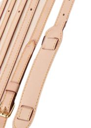 Top Quality Vachetta Bag Strap Real Patina Calf Leather Shoulder Belt Replacement For Women Handbag Lady Messenger Purse Travel Du6979695