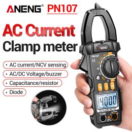 ANENG PN107 4000 Counts Digital Clamp Metre 600A AC Current Tester Voltmeter Ammeter NCV Diode Professional Electrician Tools