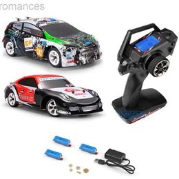 Electric/RC Car Wltoys K989 K969 284131 4WD 1/28 With Upgrade LCD Remote Control High Speed Racing Mosquito 2.4GHz Off-Road RTR Rally Drift Car 240411