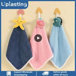 Towel 1 Pack Of Cute Microfiber Hand Towels Super Thick Children's Cartoon Animal Absorbent Handkerchief Bathing