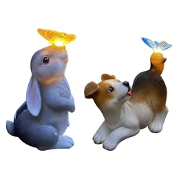 Garden Decorations Animal Statue Decor Resin Figurine For Front Porches Walkways Grounds