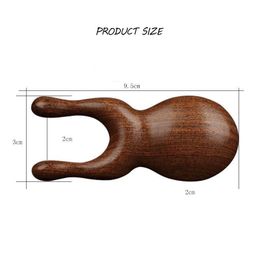 Sandalwood Massage Comb - Frog Nose Massager Nose Lift Massaging Comb Eye Massaging Rod Nose Bridge Enhancing Comb Facial Beauty