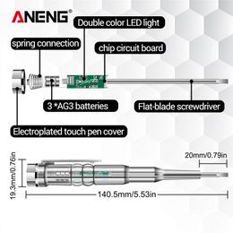 Smart Non-contact Voltage Detector Pen Electric Test Pen Screwdriver 24-250V Voltage Detector Tester Screwdriver Test Pencil