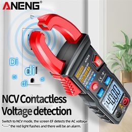 ANENG AT619 Digital Clamp Metre Voice Broadcast Multimeter AC/DC Ammeter Clamp Voltage Tester Voltmeter Ammeter Volt Amp Metre