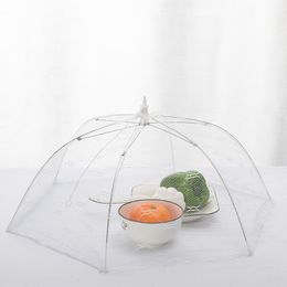 1PC Portable Umbrella Style Food Cover Anti Mosquito Meal Cover Lace Table Home Using Food Cover Kitchen Gadgets Cooking Tools