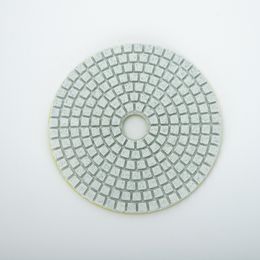 4 inch 100mm Abrasive 4 Step Diamond Polishing Pad Wet Polishing Disc Stone Marble Granite Grinding Sheet Stone Polishing Plate