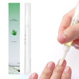 Nail Cuticle Oil 6 Pieces Of Cuticle Oil Pen For Nail Growth For Thin Nails And Growing Nail Polish Home Nail Care Kit Pedicure