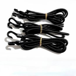 0.4/1m/1.5m Heavy Duty Elastic Bungee Shock Tent Kayak Boat Canoe Bikes Rope Tie Cord Strap Stretch Plastic Hook Car Luggage