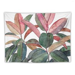 Tapestries Rubber Plant Tapestry Things To Decorate The Room Aesthetic Decoration