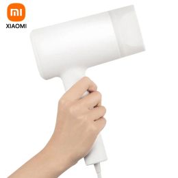 Dryers XIAOMI Water ion Hair Dryer Intelligent Temperature Control Professional Hairdressing Dryers 1800W Diffuser For Hair Blow Dryers