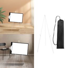 Tripod Display Easel Stand Collapsible Portable Painting Art Easel Artist Easel for Birthday Wood Board Floor Sign Wedding
