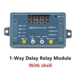 DC 5V 12V 24V 10A Adjustable Time Delay Relay Module 32 Modes LED Digital Timming Trigger Timer Control Switch Pulse Cycle