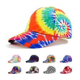 Criss Cross Bleached Ponytail Hats Summer Unisex Baseball Hat Woman Man Sun Shade Cap 0411