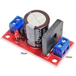 Rectifier Filter Power Board 3A Rectifier Power Amplifier 8A with Red LED Indicator AC Single Power to DC Single Source Board