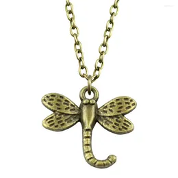 Pendant Necklaces 1pcs Dragonfly Woman Chains Phone Jewellery Chain Length 43 5cm