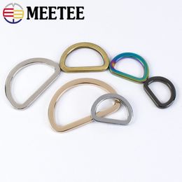 10Pcs Metal O D Ring Buckles For Bag Strap Bag Chain Clasp Connector Handbag Purse Webbing Snap Hooks DIY Leather Accessories