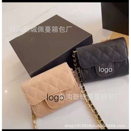 2024 Lingge Embroidered Thread Fragrant Wind Mini Handheld Change Card Crossbody Small Square Bag 78% Off Store wholesale