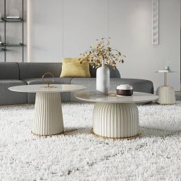 Nordic Coffee Table Living Room Tea Tables Creative Side Table Furniture Design Lounge Sofa Table Metal Tables Modern Decoration
