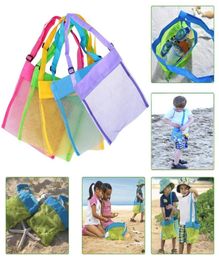 Kids Beach Toys Receive Bag Mesh Sandboxes Away All Sand Child Sandpit Storage Shell Net Sand Away Beach Mesh Pouch7616558