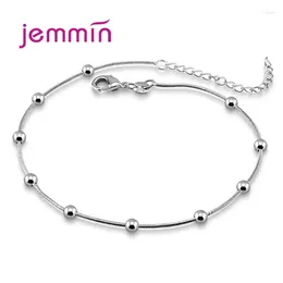 Link Bracelets Luxury 925 Sterling Silver Chain Adjustable Bangle For Women Charm Fine Jewellery Pulseira Gift Arrivals