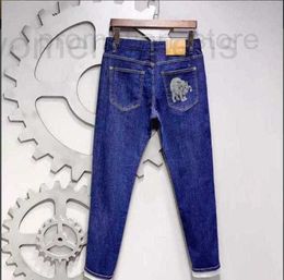 Designer di jeans maschile 2024 SHSTYLE ELASTIC e MADER EDIZIONE NON SCHEGGIO SMICHE SIGIJ SGIJ XW3H