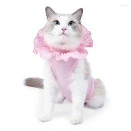 Cat Carriers Dog Anti-licking Vest Pet Care Clothes Kitten Weaning Sterilization Suit High Elastic After Recovery Clothing