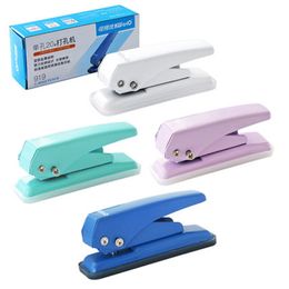 Mini Hole Punch 1 Hole Cute Paper Punch Small Handhold Puncher For Scrapbook Paper Craft Kawaii Stationery