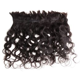 Loose Wave Human Hair Bulk For Braiding Hair Peruvian Remy Hair Extensions No Weft Hair Bulk Bundle 1/3 Pcs For Black Women