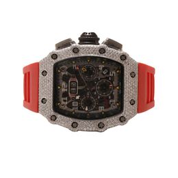 Luxury Looking Fully Watch Iced Out For Men woman Top craftsmanship Unique And Expensive Mosang diamond Watchs For Hip Hop Industrial luxurious 33175
