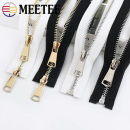 1Pc 5# 60-150cm Double Sliders Metal Zipper For Sewing Jacket Coat Zippers Down Zips Repair Kit Replacement DIY Accessories