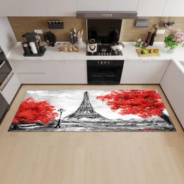 Kitchen Mat Entrance Doormat Bedroom Door Long Rug Home Hallway Bathroom Non-Slip Floor Decor Living Room Foot Carpet Customised