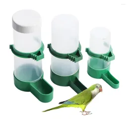Other Bird Supplies 1 Pcs Feeder Plastic Automatic Drinker Parrot Drinking Cup Bowls Hanging Food Dispenser Pet Feeding Tool