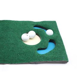 Golf Putting Mat Thick Smooth Practise Putting Carpet Rug Practise Set Ball Return Golf Putting Green Mat