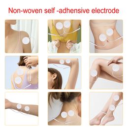 3cm Round Electrode Pads Non-woven Fabric Gel Sticker for TENS EMS Digital Therapy Massager Electric Muscle Stimulator Massage